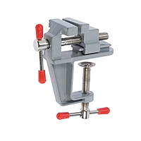 Мини-тиски алюминиевые TUNDRA, винтовой зажим, 35 мм