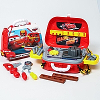 Набор с инструментами "Чемодан", Тачки, SL-05259