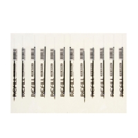 Стержень шариковый 142мм MunHwa 0.5 для ручки Option, MC gold синий