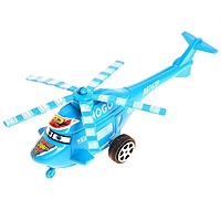 Вертолёт инерционный "Глазастик", цвета МИКС