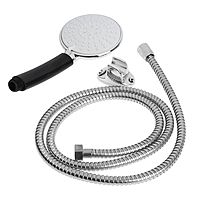 Душевая лейка 5 режимов со шлангом, держатель, крепеж в комплекте.