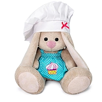 Мягкая игрушка Зайка Ми поваренок 15 см
