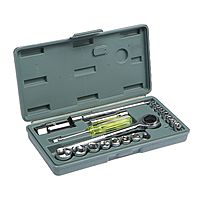 Набор инструментов в кейсе TUNDRA, универсальный, 1/4" и 3/8", 20 предметов