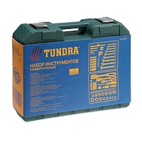 Набор инструментов в кейсе TUNDRA, автомобильный, CrV, 137 предмета