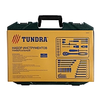 Набор инструментов в кейсе TUNDRA, автомобильный, CrV, 80 предметов