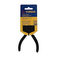 Плоскогубцы TUNDRA mini, никелированные, обрезиненные рукоятки, 120 мм