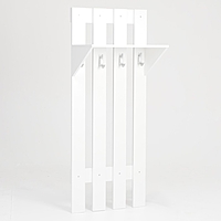 Вешалка 580х332х1400 белая