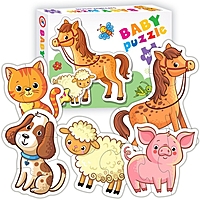 Макси-пазл Baby Puzzle Домашние животные