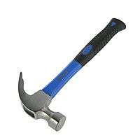 Молоток-гвоздодер TUNDRA, фиберглассовая 2К рукоятка, 750 г