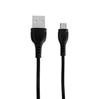 Кабель Borofone BX51, USB - micro USB,  2.4 А, 1 м, черный