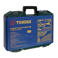 Набор инструментов в кейсе TUNDRA, автомобильный, CrV, 95 предметов