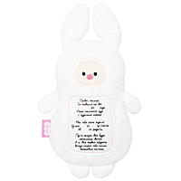 Мягкая игрушка 3 в 1 «Зайка» с метрикой, с вишнёвыми косточками, 19,5 см