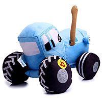 Мягкая музыкальная игрушка Синий трактор 20 см