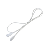 Провод соединительный для светильников, разъем L/N, 100 см, белый