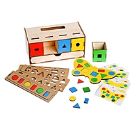 Сортер "Развивающий комодик" 07014