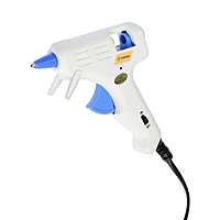 Клеевой пистолет TUNDRA, 25 Вт, 220 В, эргономичная рукоятка, антикапля, шнур 1.3 м, 7 мм