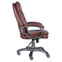 Кресло руководителя CH-868AXSN, коричневый искусственная кожа