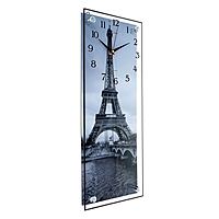 Часы-картина настенные "Эйфелева башня", 20х50 см
