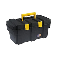 Ящик для инструмента TUNDRA, 19", 52.7х28х24.8 см, пластиковый, подвижный лоток, защелки