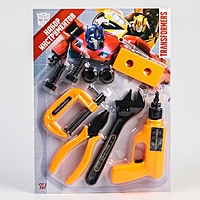 Набор инструментов "Transformers" Трансформеры, 9 предметов