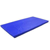 Мат гимнастический, цвет синий, высота 10 см
