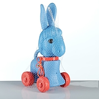 Игрушка пластмассовая Каталка Ослик 23*16*39см