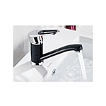 Смеситель для кухни Эверест B45-274F длинный излив черный