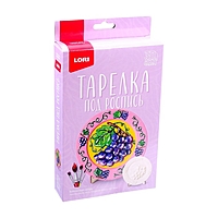 Тарелка под роспись «Виноград»