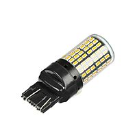 Автолампа светодиодная W21W 1156, 144 SMD, 12 В, CanBus, свет оранжевый