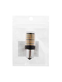Автолампа светодиодная PY21W 1156, 144 SMD, 12 В, свет оранжевый