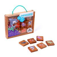 Игра настольная «Мемори» Подводный мир, 24 шт.