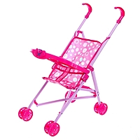 Коляска для кукол, металличский каркас, летняя