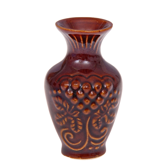 Купить форму вазу. Ваза керамическая коричневая. Ваза коричневая керамика. Коричневая глиняная ваза. Керамические вазы коричневые.