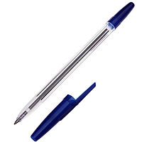 Ручка шариковая "Стамм", "Офис", узел 0.7-1.0 мм, чернила синие на масляной основе, стержень 133-135 мм