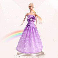 Кукла-модель «Лиза» в платье, МИКС