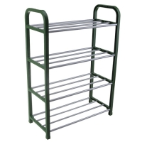 Полка для обуви 4 яруса, 42х19х60 см, цвет зеленый