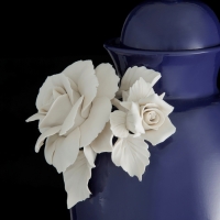 Ваза декоративная White Rose Lunga