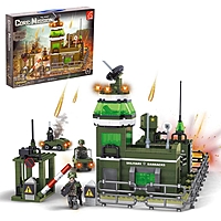 Конструктор Армия "Военная база", 439 деталей