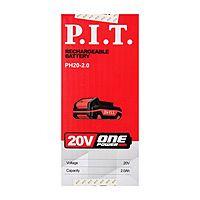 Аккумулятор P.I.T. OnePower PH20-2.0, 20 В, 2 Ач, Li-Ion