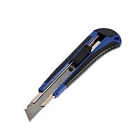 Нож универсальный TUNDRA, металлическая направляющая, 2К корпус, 18 мм