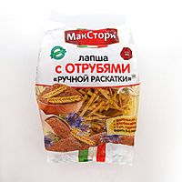 Лапша с отрубями Макстори,ручной раскатки, 250 г