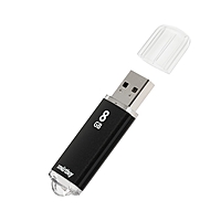 USB-флешка Smartbuy 8Gb V-Cut, чёрная