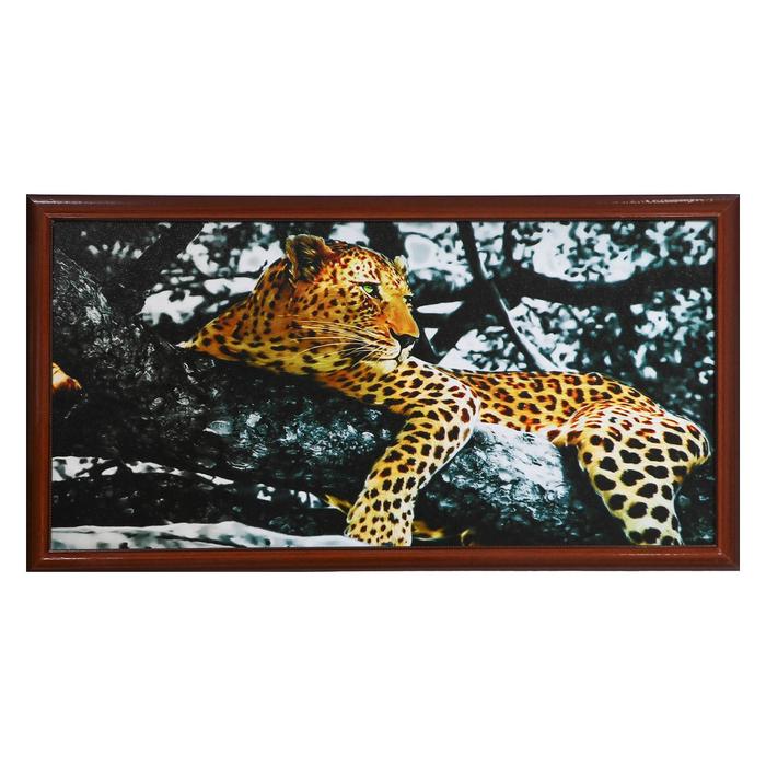 Картина "Леопард на дереве"