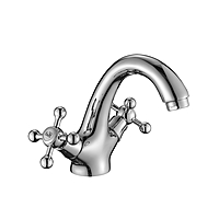 Смеситель для раковины Decoroom DR54011 монолитный хром