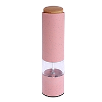 Мельница электрическая  LuazON LET- 003, пластик, от батареек, розовая