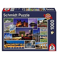 Пазл Отпуск во Фанции 1000 элементов