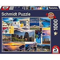 Пазл Коллаж Отпуск в Греции 1000 элементов