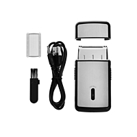 Электробритва LuazON LBR-13, АКБ, сеточная, 3 Вт, сухое бритье, USB