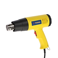 Строительный фен ТУНДРА, 2000 Вт, 250-500 л/мин, плавная регулировка температуры 60-600°С