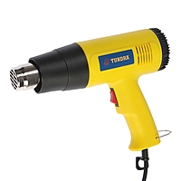 Строительный фен ТУНДРА, 2000 Вт, 250-500 л/мин, 350/600°С